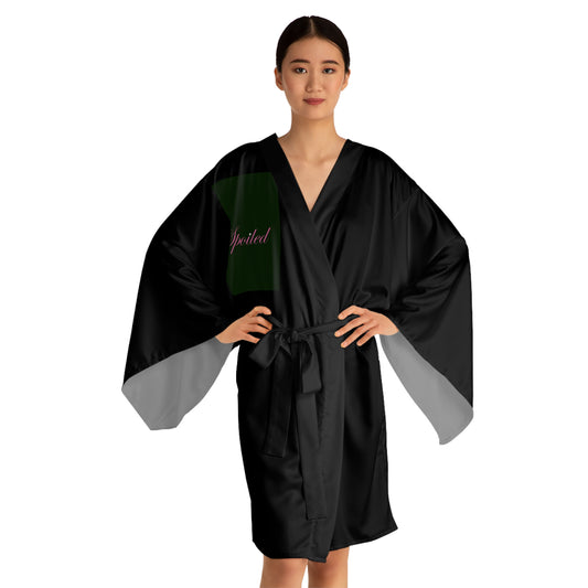 Long Sleeve Kimono Robe (AOP)