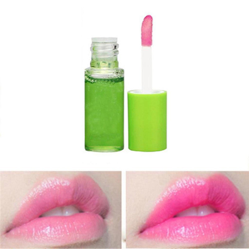 Aloe Vera Color Changing Lipstick Lip Gloss Moisturizing Moisturizing And Lasting - POA