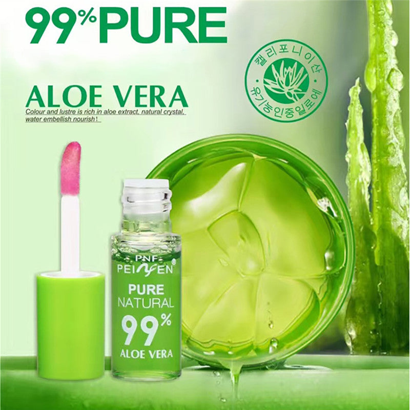 Aloe Vera Color Changing Lipstick Lip Gloss Moisturizing Moisturizing And Lasting - POA